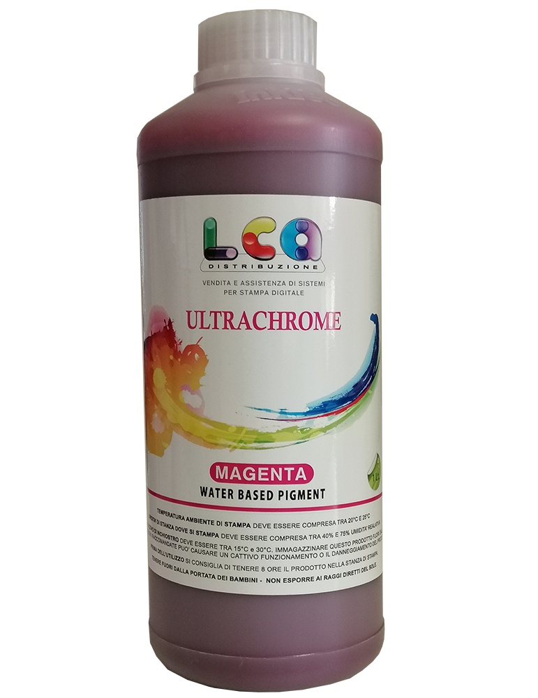 Inchiostro pigmento AQUEOUS 1 LT - Magenta