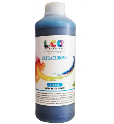 Inchiostro pigmento AQUEOUS 1 LT - Cyano